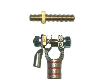 Square Head Battery Bolt w/Power Stud
